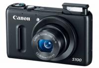 Фотокамера цифрова компактна Canon PowerShot S100 IS, black (12.1Мп, 1/1.7