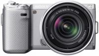 Фотокамера бездзеркальна Sony NEX-5NK kit 18-55, срібний