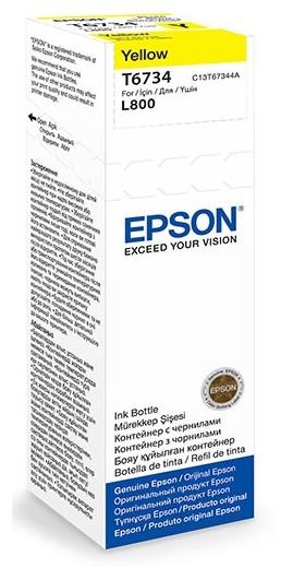 Чернила Epson C13T67344A yellow 70ml