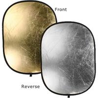 Відбивач Bowens Oval Reflector Panel 122x92cm gold / silver (BW-3265)