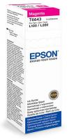 Контейнер з чорнилом Epson T6643 EcoTank L110/L120/L121/L1300/L1455/L210/L300/L3050/L3060/L3070/L355/L382/L386/L486/L550/L605/L655/L364/L132/L222/L312/L366/L456/L566 magenta