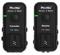Набір Радіосинхронізатор Phottix Strato II 2.4 GHz Wire / Wireless 5 in 1 Trigger Set Sony (all cables) (15655)