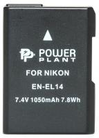 Акумулятор PowerPlant EN-EL14 для камер Nikon