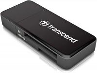 Кардрідер Transcend TS-RDF5K для SD/microSD, чорний