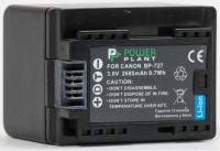 Акумулятор PowerPlant BP-727 з чіпом для камер Canon