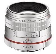 Об'єктив Pentax 35mm f / 2.8 HD DA Macro Limited silver
