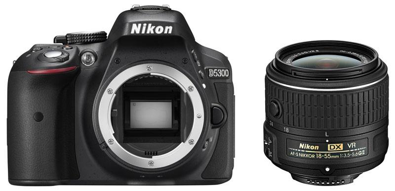 Купити Фотоапарат Nikon D5300 kit 18-55 VR II по цене 0.00 грн