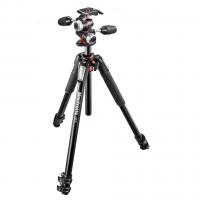 Алюмінієвий штатив із 3-осьовою головою Manfrotto MK055XPRO3-3W 055, 3 секції, поворотна колона