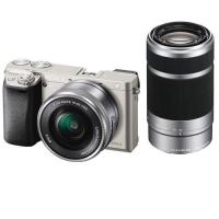 Фотокамера Sony Alpha A6000 16-50 kit + 55-210, silver