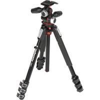 Алюмінієвий штатив із 3-осьовою головою Manfrotto MK190XPRO4-3W 190 XPRO, 4 секції, поворотна колона
