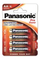 Батарейка лужна Panasonic PRO POWER AA 1.5V, блістер, 4шт