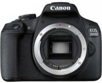 Фотокамера цифрова дзеркальна Canon EOS 2000D Body, чорний