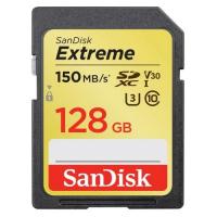 Карта пам'яті SDXC Sandisk 128GB Extreme V30 UHS-I U3 R150MB/s W60MB/s (SDSDXV5-128G-GNCIN)