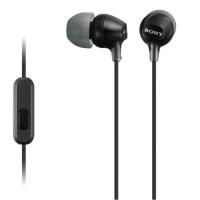 Навушники SONY MDR-EX15AP Mic Black