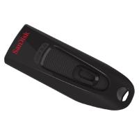 Накопичувач SanDisk 64GB USB 3.0 Ultra, пластик, чорний