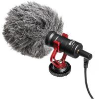 Мікрофон універсальний кардіоїдний Boya BY-MM1 (3.5мм TRS/TRRS) для камер та смартфонів