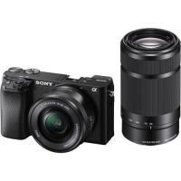 Фотокамера Sony Alpha A6100 kit 16-50 + 55-210 black