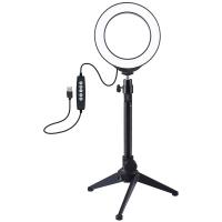Кільцева USB RGBW LED лампа Puluz PKT3049B 4.7 