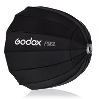 Софтбокс параболічний Godox P90L, 90см, Bowens, для студійних спалахів