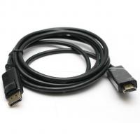 Відео кабель PowerPlant HDMI - DisplayPort, 1.8м, позолочені коннектори, 1.3V