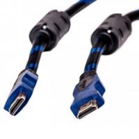 Відео кабель PowerPlant HDMI - HDMI, 25м, позолочені коннектори, 1.4V, Nylon, Double ferrites