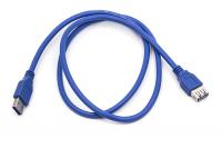 Кабель PowerPlant USB 3.0 AF - AM, 1 м