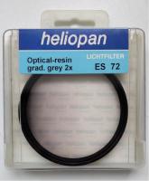 Cвітлофільтр градієнтний Heliopan 72mm Optical-resin grad. grey 2x