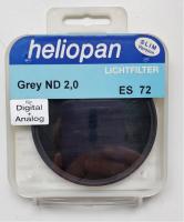 Світлофільтр нейтрально-сірий Heliopan 72mm Grey ND2.0 Slim