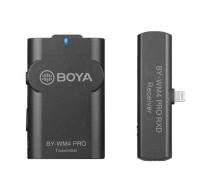 Радіомікрофонна система Boya BY-WM4 Pro-K3 для пристроїв iOS з роз'ємом Lightning (1 RX, 1 TX)