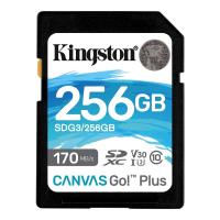 Карта пам'яті Kingston Canvas Go! Plus SDXC 256GB C10 UHS-I U3 V30 R170/W90MB/s