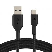 Кабель Belkin USB-A - USB-C, BRAIDED, 3m, black