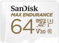 Карта пам'яті SanDisk Max Endurance microSDXC 64GB C10 UHS-I U3 V30 R100/W40MB/s