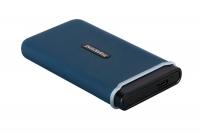 Портативний SSD накопичувач Transcend ESD370C 1TB 3D NAND, USB 3.1 Gen 2 Type-C, R1050/W950 MB/s, Navy Blue