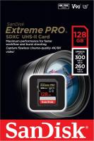 Карта пам'яті SanDisk Extreme Pro SDXC 128GB C10 UHS-II U3 V90 R300/W260MB/s