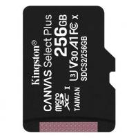 Карта пам'яті microSDXC Kingston 256GB C10 UHS-I R100/W85MB/s Canvas Select Plus
