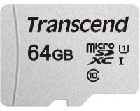 Карта пам'яті microSDXC Transcend 64GB C10 UHS-I R95/W40MB/s + SD адаптер