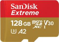 Карта пам'яті microSDXC SanDisk 128GB UHS-I U3 R160/W90MB/s Extreme 4K V30 A2