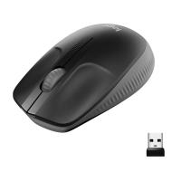 Миша бездротова LOGITECH M190 Full-size, charcoal
