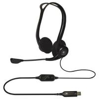 Головні дротові навушники накладні з вбудованим мікрофоном LOGITECH Corded USB Stereo Headset PC 960 - Business EMEA