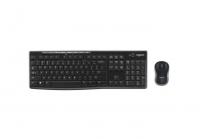 Комплект з маніпулятора миші та клавіатури бездротовий LOGITECH Wireless Combo MK270 Russian layout