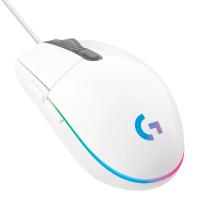 Дротова ігрова миша Logitech G102 з LIGHTSYNC RGB підсвічуванням, білий (910-005824)