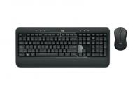 Бездротовий комплект з клавіатури та миші LOGITECH MK540 ADVANCED Wireless Combo - BLACK - RUS