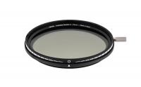 Фільтр нейтрально-сірий змінної щільності Hoya Variable Density II 77mm (1.5-9 стопів, ND3-400)