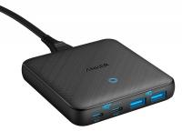 Зарядний пристрій ANKER PowerPort 543 Atom III Slim 4 - 65W 2&2xUSB-C PIQ3.0, чорний