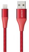 Кабель ANKER Powerline+ II  USB-A - Lightning, 0.9м, червоний