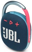 Портативна акустика JBL Clip 4 Blue Coral (JBLCLIP4BLUP)