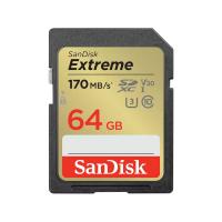 Карта пам'яті Sandisk Extreme SDXC 64Gb UHS-I U3 V30 C10 R170/W80MB/s