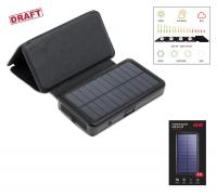 Портативний зарядний пристрій Power Bank 2E Solar 20000mAh Black