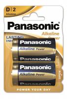 Батарейка Panasonic ALKALINE POWER D LR20 блістер, 2 шт.