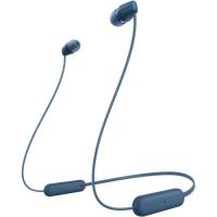 Бездротові навушники Sony WI-C100 In-ear IPX4 Wireless, сині